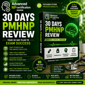 30days PMHNP review